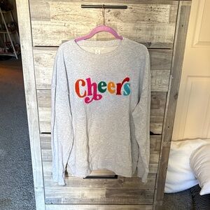 Shiraleah Light Gray Sweatshirt